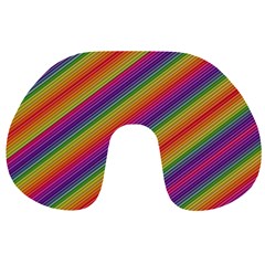 Spectrum Psychedelic Travel Neck Pillows by BangZart