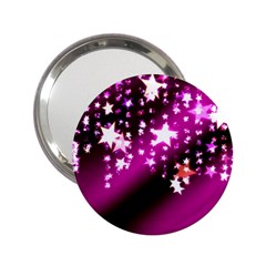 Background Christmas Star Advent 2 25  Handbag Mirrors by BangZart