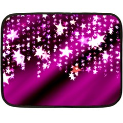 Background Christmas Star Advent Fleece Blanket (mini) by BangZart