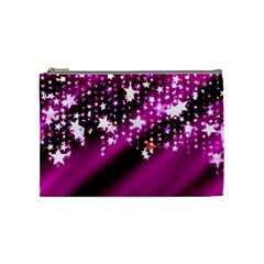 Background Christmas Star Advent Cosmetic Bag (medium)  by BangZart