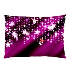 Background Christmas Star Advent Pillow Case (two Sides) by BangZart