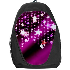 Background Christmas Star Advent Backpack Bag by BangZart