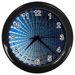 Data Computer Internet Online Wall Clocks (black) by BangZart