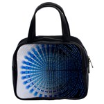 Data Computer Internet Online Classic Handbags (2 Sides) Front