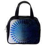 Data Computer Internet Online Classic Handbags (2 Sides) Back