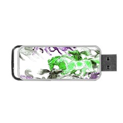 Horse Horses Animal World Green Portable Usb Flash (two Sides) by BangZart