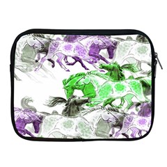 Horse Horses Animal World Green Apple Ipad 2/3/4 Zipper Cases by BangZart