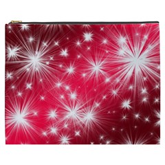 Christmas Star Advent Background Cosmetic Bag (xxxl)  by BangZart