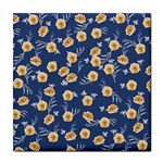 Golden Roses Tile Coasters Front