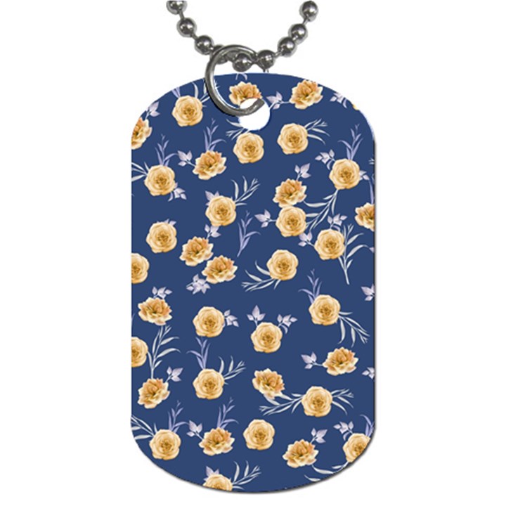 Golden Roses Dog Tag (Two Sides)