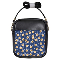 Golden Roses Girls Sling Bags by jumpercat