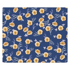 Golden Roses Double Sided Flano Blanket (Small) 