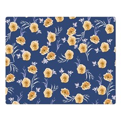 Golden Roses Double Sided Flano Blanket (Large) 