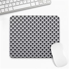 Geometric Scales Pattern Large Mousepads by jumpercat