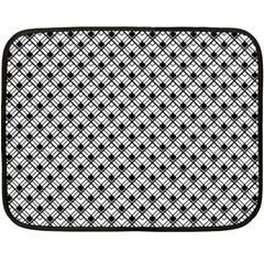 Geometric Scales Pattern Fleece Blanket (mini) by jumpercat