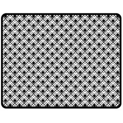 Geometric Scales Pattern Double Sided Fleece Blanket (medium)  by jumpercat