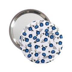 Blue Roses 2 25  Handbag Mirrors by jumpercat