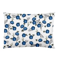 Blue Roses Pillow Case by jumpercat