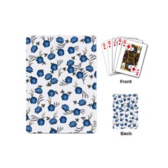 Blue Roses Playing Cards (mini)  by jumpercat