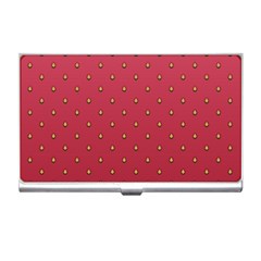 Strawberry Pattern Business Card Holders by jumpercat