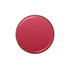 Strawberry Pattern Hat Clip Ball Marker by jumpercat