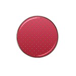 Strawberry Pattern Hat Clip Ball Marker (10 pack) Front