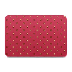 Strawberry Pattern Plate Mats by jumpercat