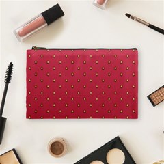 Strawberry Pattern Cosmetic Bag (medium)  by jumpercat