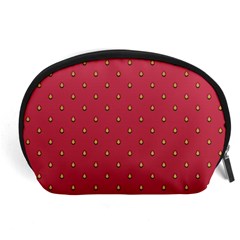 Strawberry Pattern Accessory Pouches (large)  by jumpercat