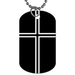 Kof Kyo Kusanagi Cross Dog Tag (Two Sides) Front