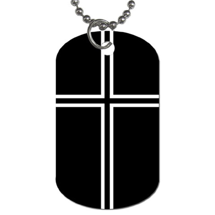 Kof Kyo Kusanagi Cross Dog Tag (Two Sides)