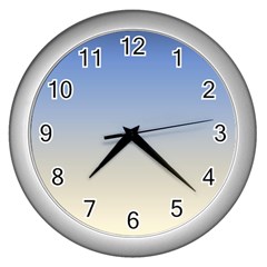 Aurora Wall Clocks (silver) 