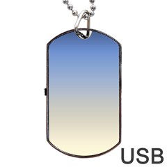 Aurora Dog Tag Usb Flash (one Side) by jumpercat