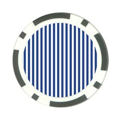 Blue Stripes Poker Chip Card Guard (10 Pack) by jumpercat