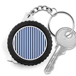 Blue Stripes Measuring Tape Front