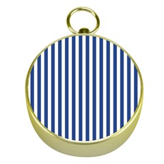 Blue Stripes Gold Compasses by jumpercat