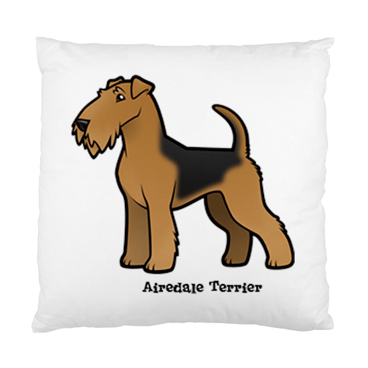 Airedale Terrier Cushion Case (Single Sided) 