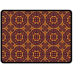 Geometric Pattern Fleece Blanket (large)  by linceazul