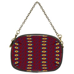 Geometric Pattern Chain Purses (two Sides)  by linceazul