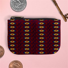 Geometric Pattern Mini Coin Purses by linceazul