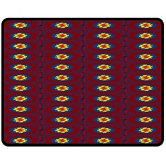 Geometric Pattern Fleece Blanket (medium)  by linceazul