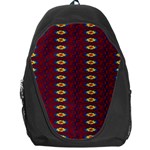 Geometric Pattern Backpack Bag Front