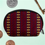 Geometric Pattern Accessory Pouches (Large)  Front