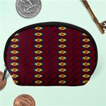 Geometric Pattern Accessory Pouches (Large)  Back