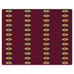 Geometric Pattern Double Sided Flano Blanket (Medium)  60 x50  Blanket Front