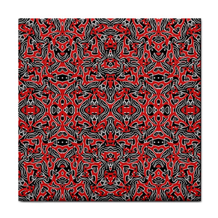 Exotic Intricate Modern Pattern Tile Coasters