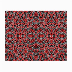 Exotic Intricate Modern Pattern Small Glasses Cloth (2-side) by dflcprints