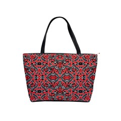 Exotic Intricate Modern Pattern Shoulder Handbags by dflcprints