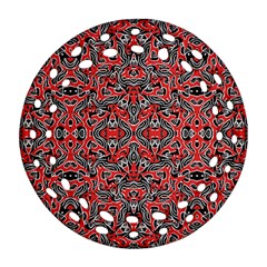 Exotic Intricate Modern Pattern Ornament (round Filigree) by dflcprints