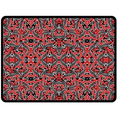 Exotic Intricate Modern Pattern Double Sided Fleece Blanket (large)  by dflcprints